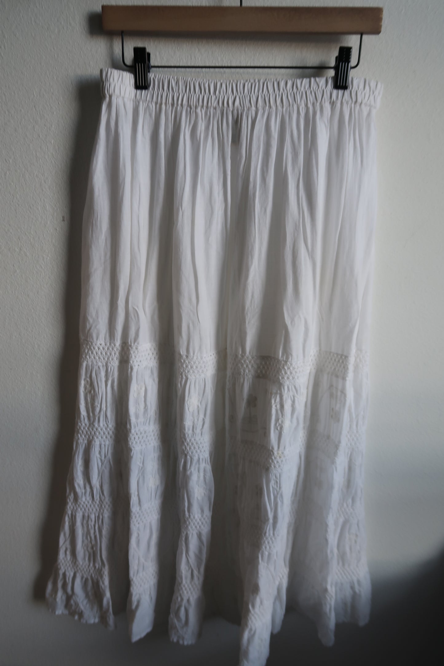 Embroidered Maxi Skirt