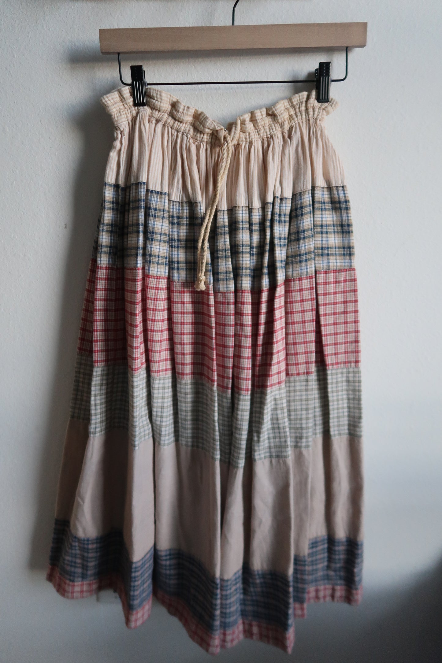 VTG Patchwork Maxi Skirt