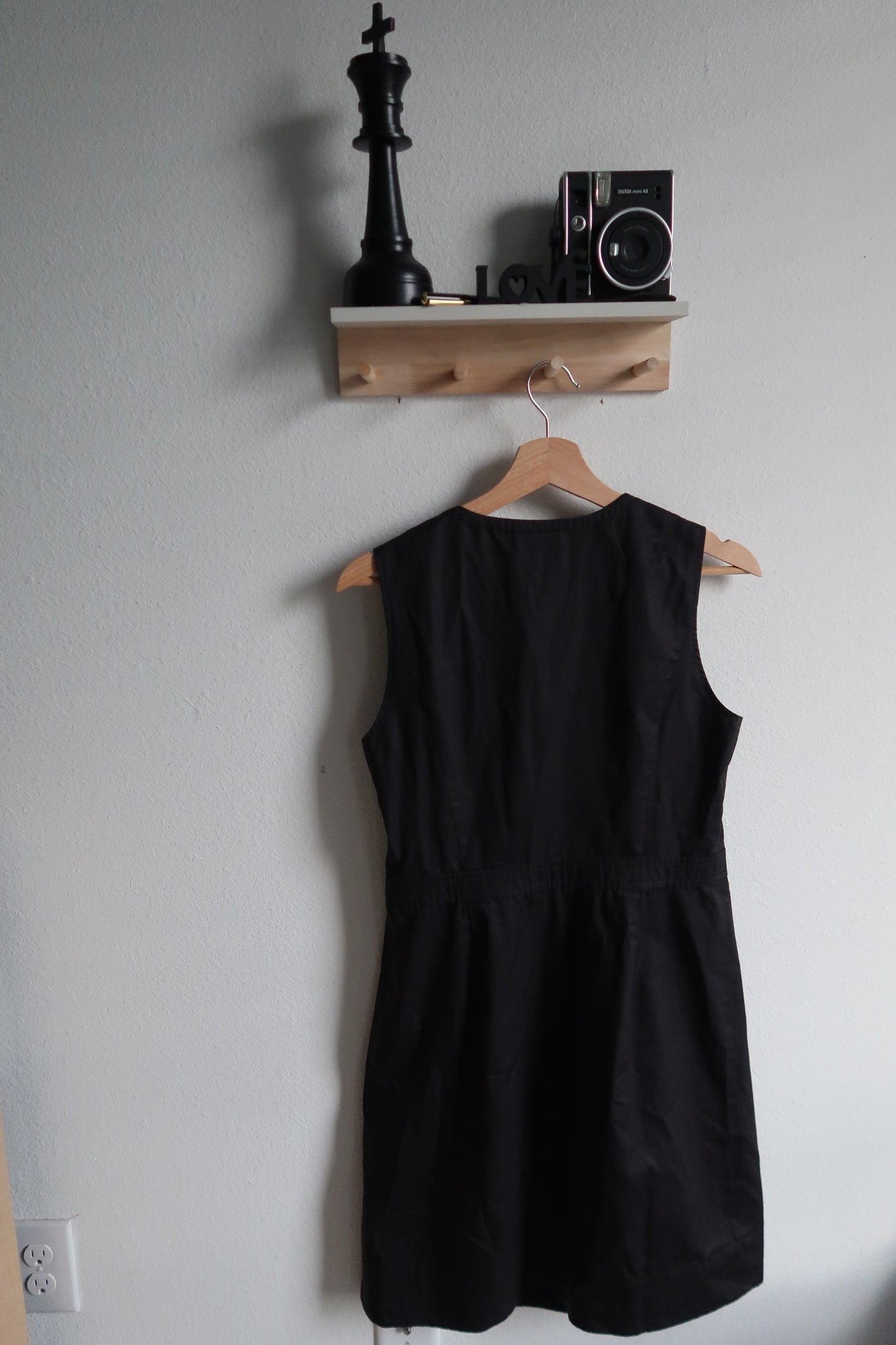 Button Up Ruffled Dress