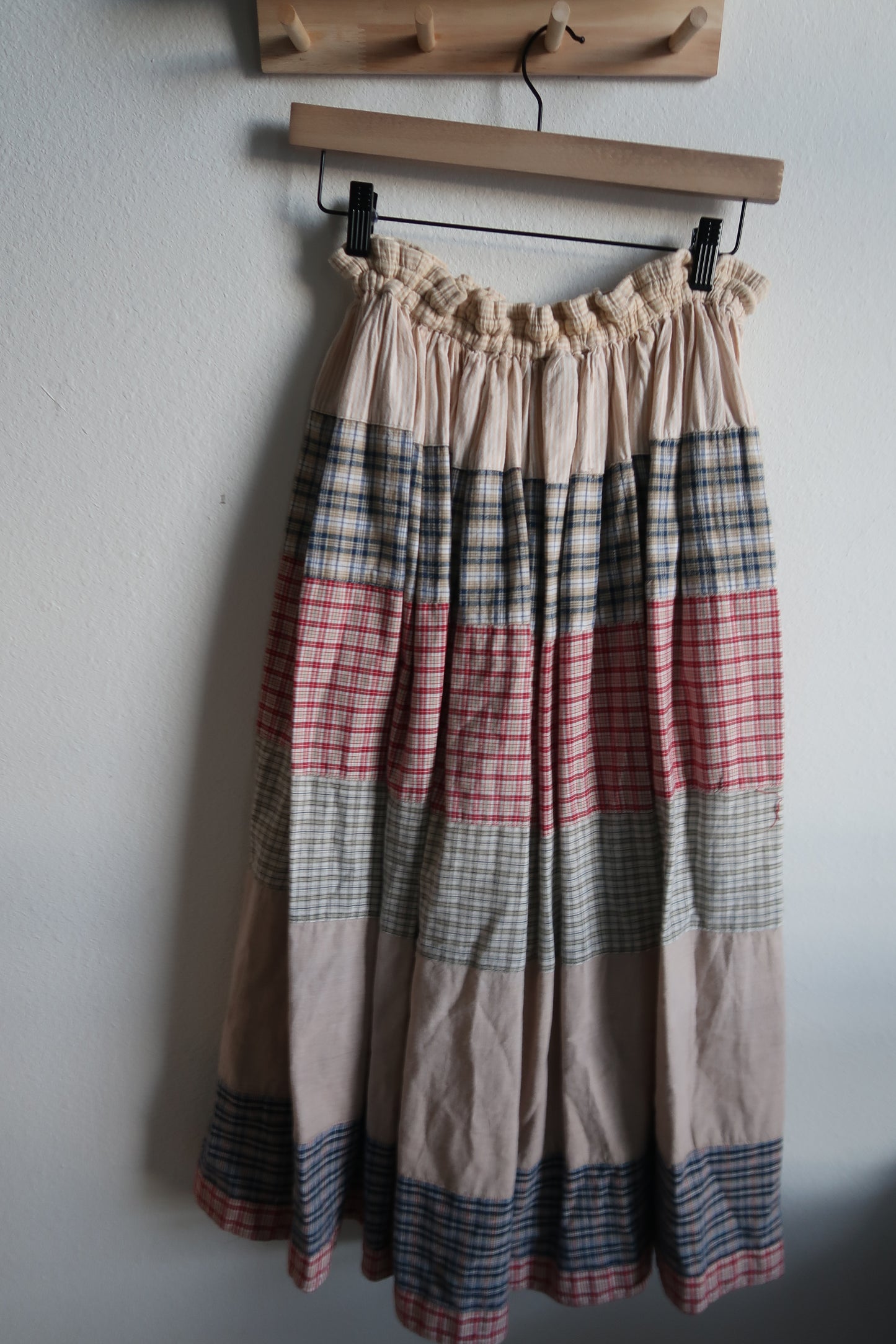 VTG Patchwork Maxi Skirt