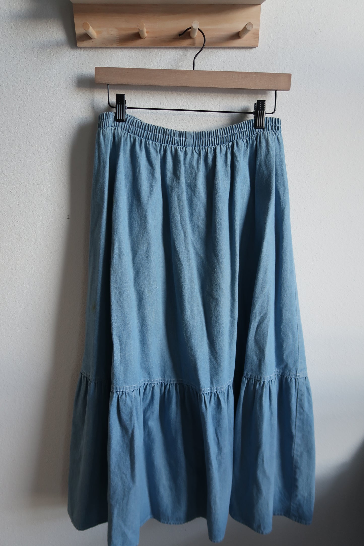 VTG Jean Maxi Skirt