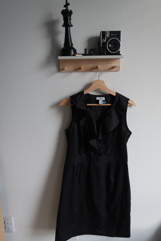 Button Up Ruffled Dress