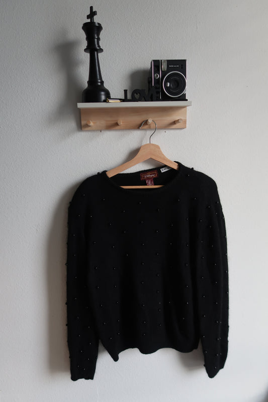 VTG Black Pearl Sweater